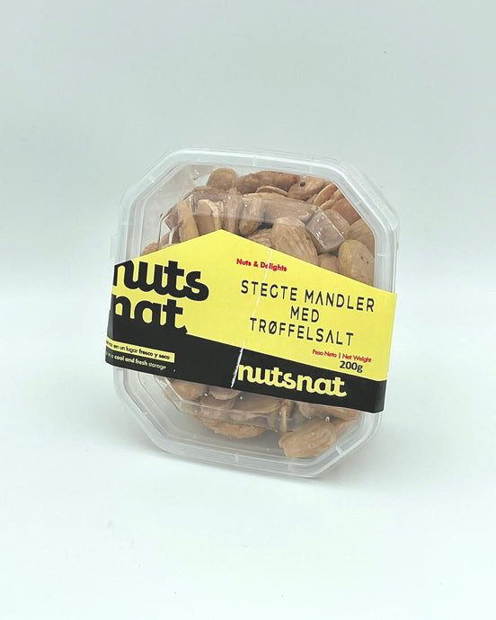 Stegt Mandel med trøffelsalt